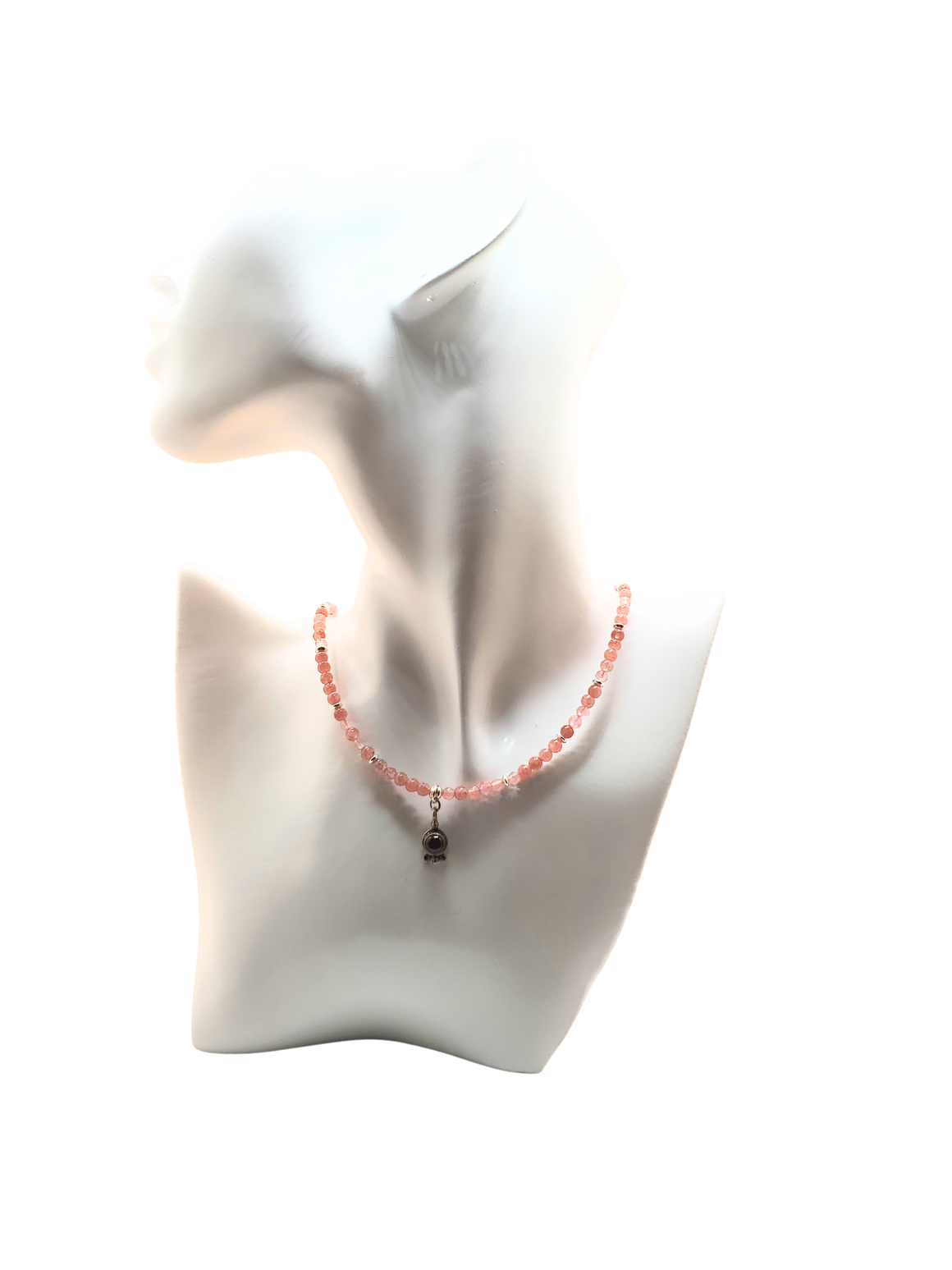 Strawberry Quartz Necklace