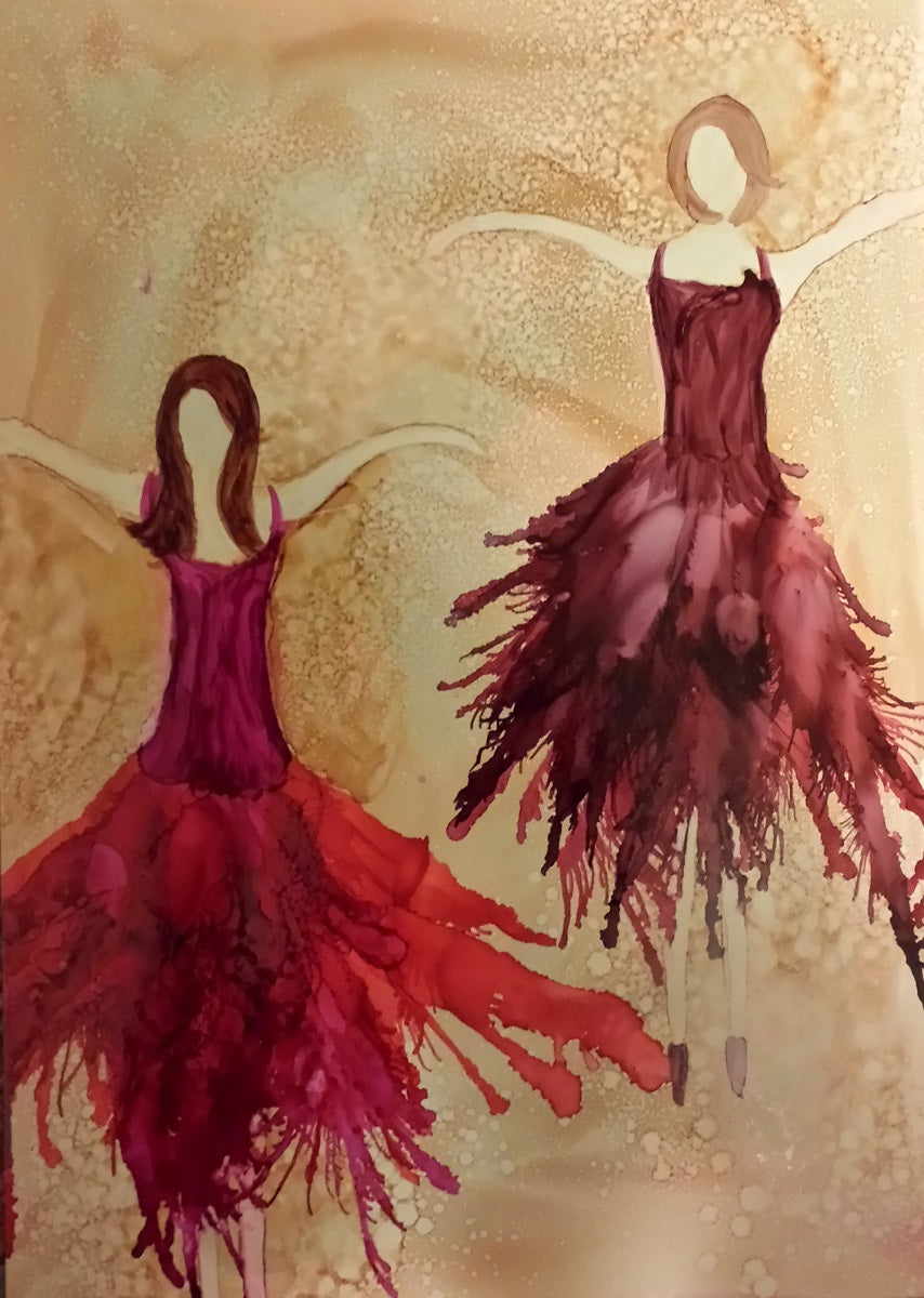 2 Dancers Wall Art