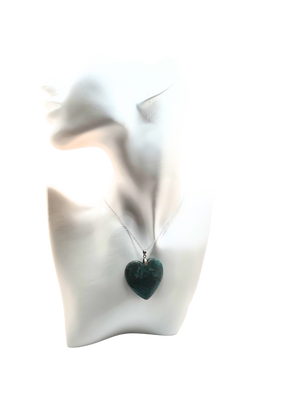 Chrysachola Heart Necklace