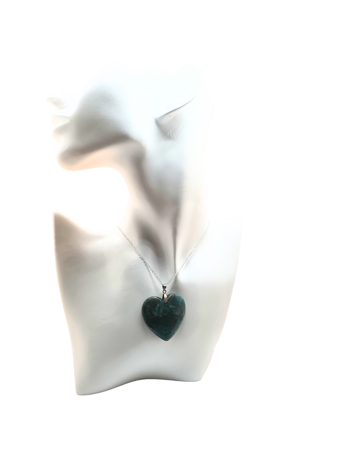 Chrysachola Heart Necklace