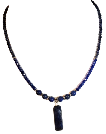 Sodalite Focal Bead Necklace