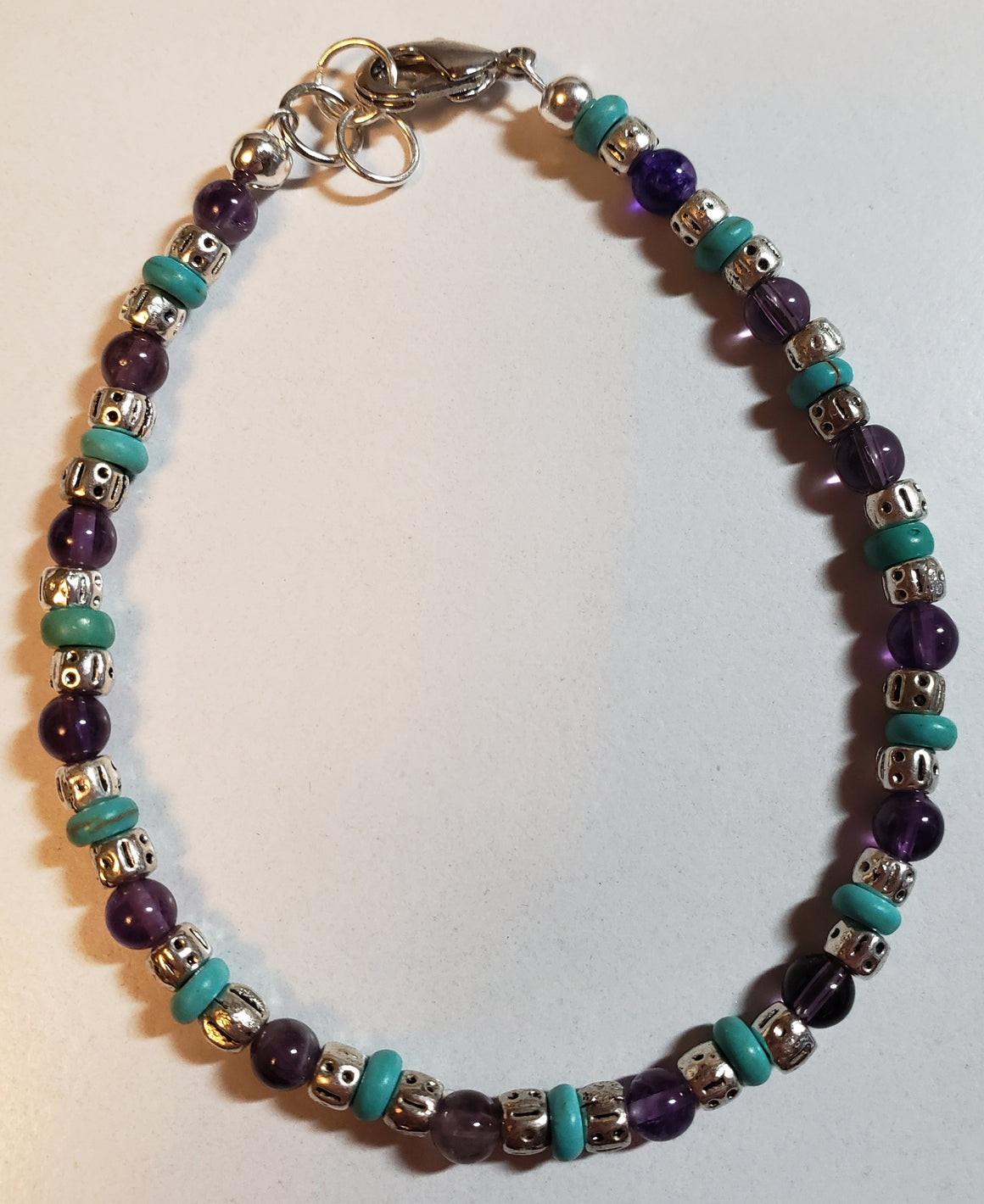 Amethyst Turquoise Bracelet